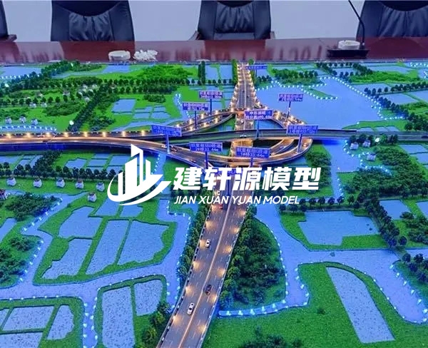 深泽高速公路沙盘定制